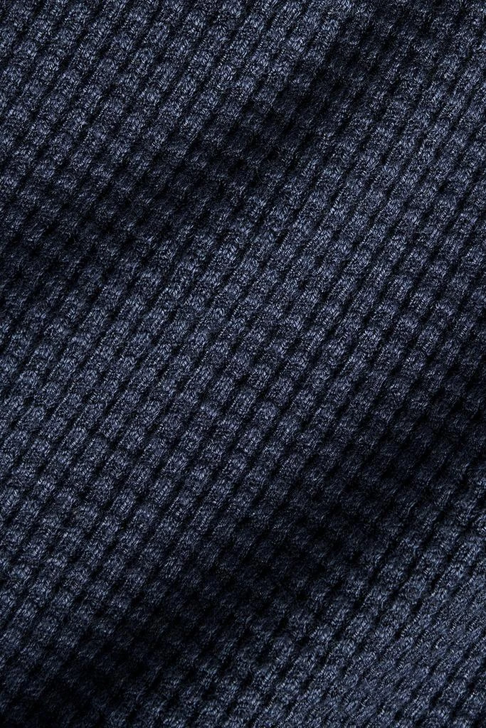 Alo Elevate Waffle Long Sleeve Crew - Navy 5