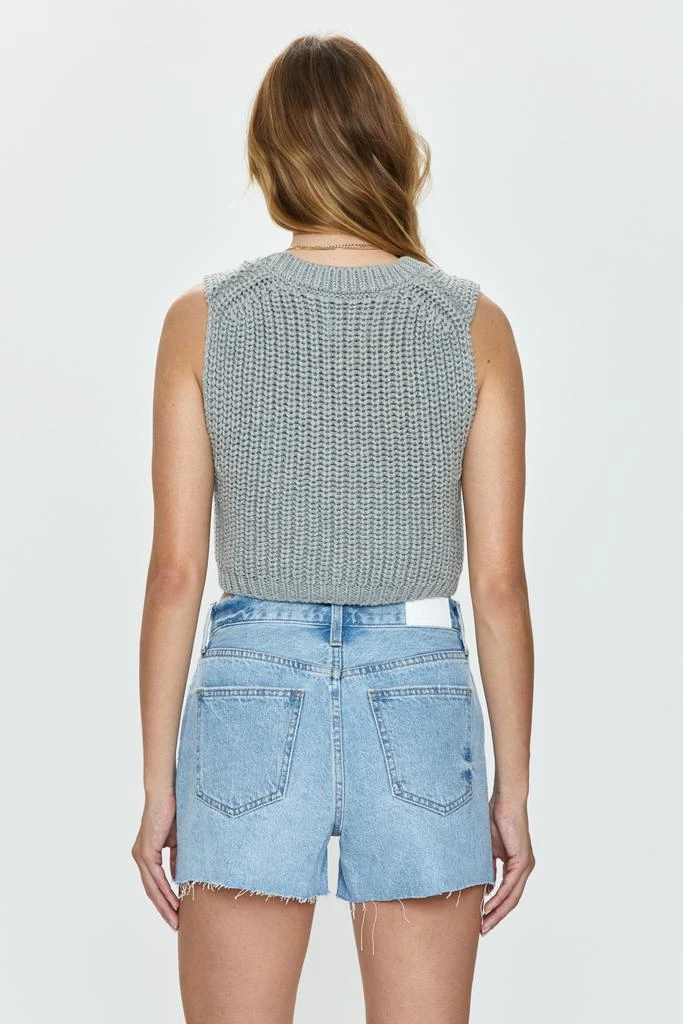 Pistola Denim Cora Knit Vest - Light Grey 4