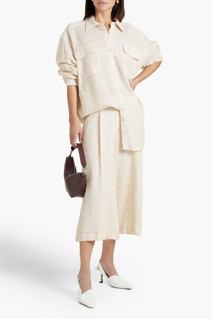 ROSETTA GETTY Embroidered gauze shirt 2
