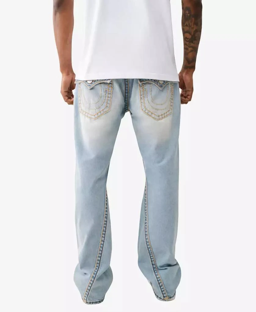 True Religion Men's Joey Flap Super T Twisted Seam Baggy Jean 3