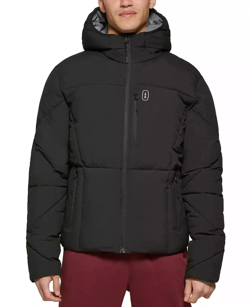 BASS OUTDOOR Men's Glacier Quilted Full-Zip Hiking Puffer Jacket 1