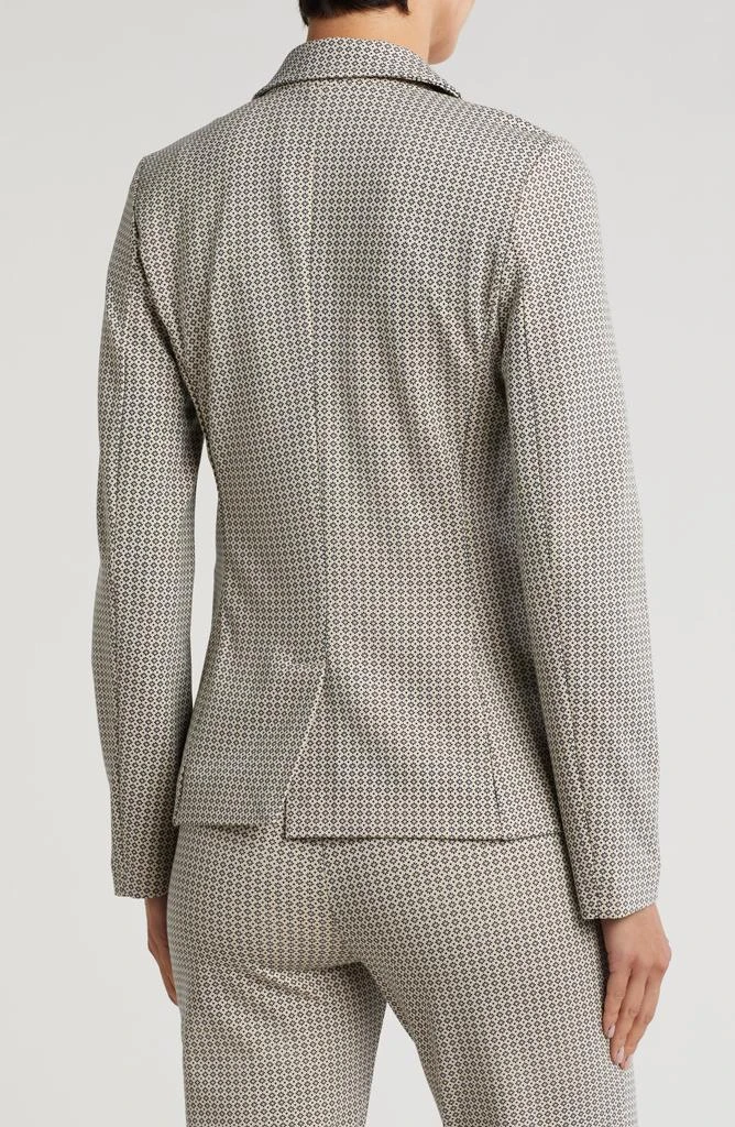 ELIE ELIE TAHARI Print Ponte Blazer 2