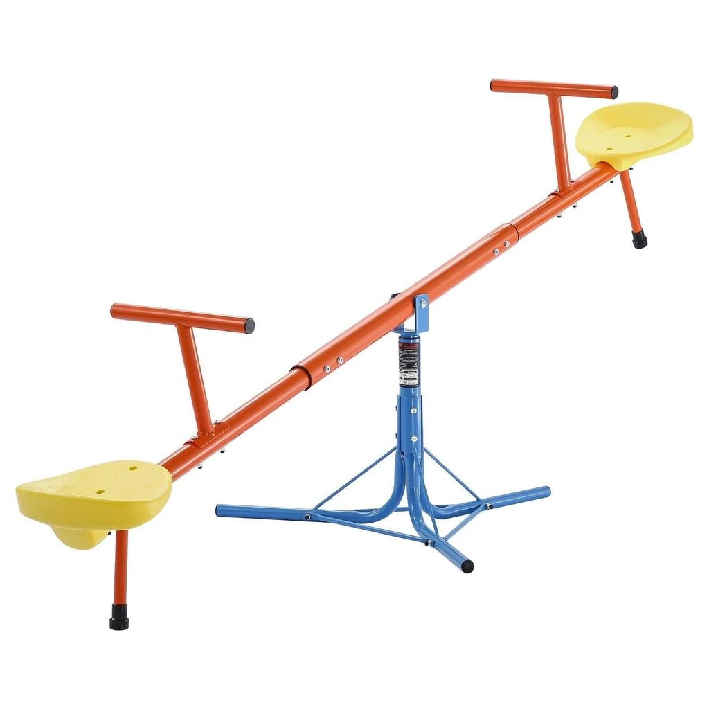 VVOR Kids Seesaw 100 lbs Capacity 360 Degrees Rotating Teeter Totter Aged 3+