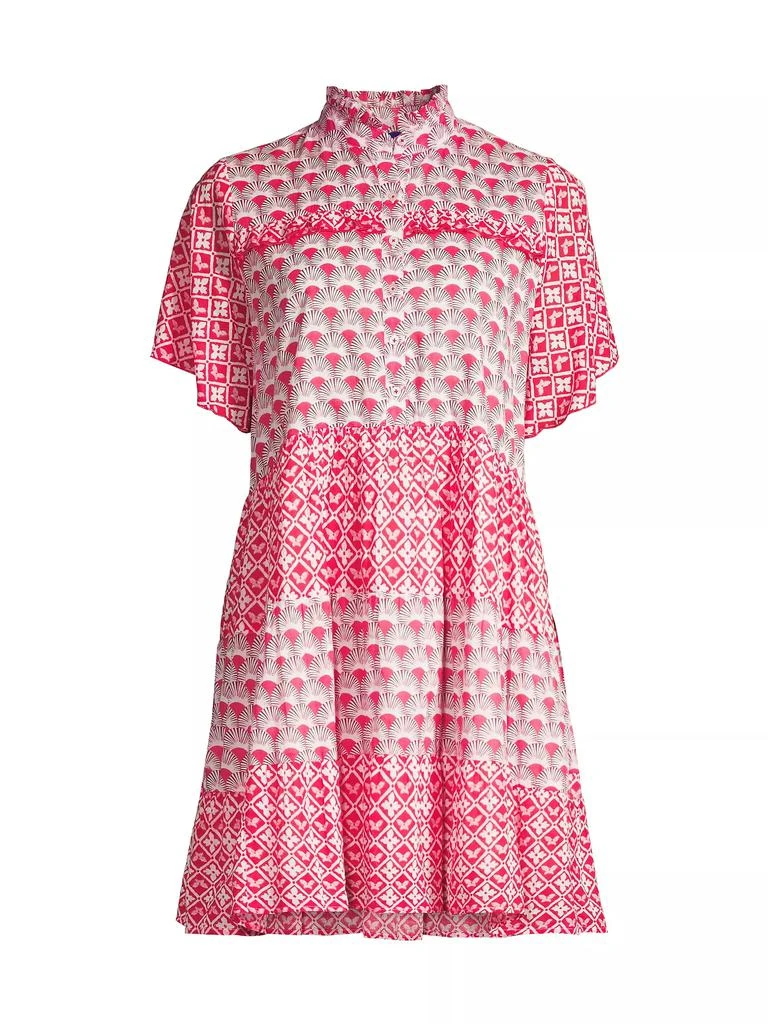 Ro's Garden Vibeka Printed Mini-Dress 1