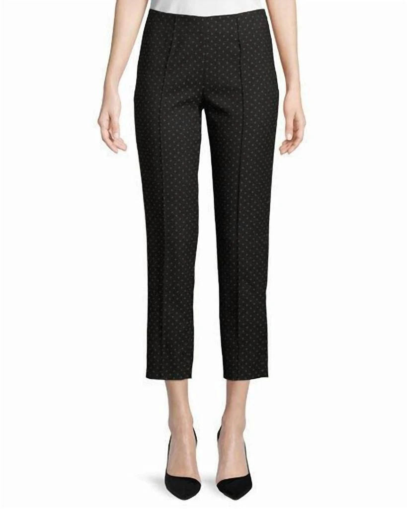 Piazza Sempione Piazza Sempione - Honia Dots Straight Leg Ankle Crop Pant 1