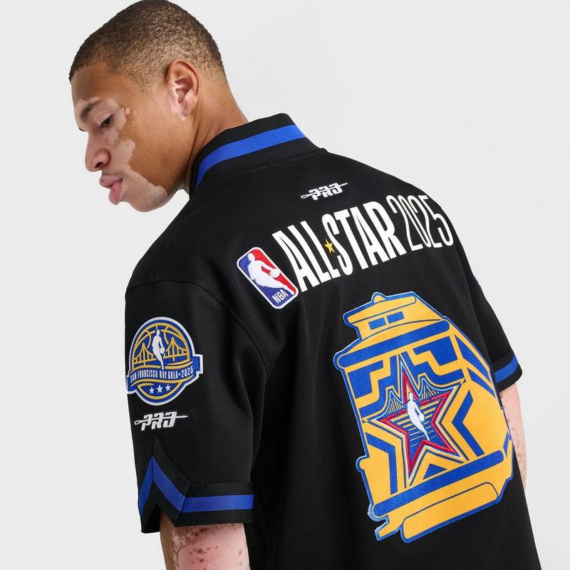 Shop Men's Pro Standard 2025 NBA All-Star Game Full-Snap Warm-Up