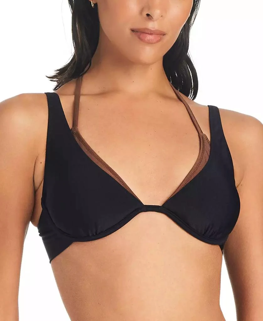 Sanctuary Women's Twice As Nice Double Layered Underwire Bikini Top 1