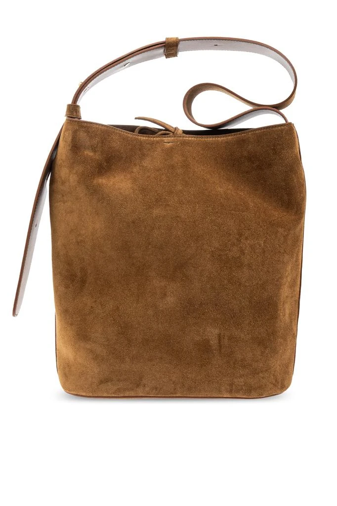 LIÉ STUDIO Suede The Norma bag in shopper style 3
