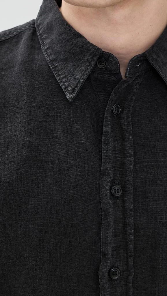 Citizens of Humanity Cairo Linen Short Sleeve Shirt 5