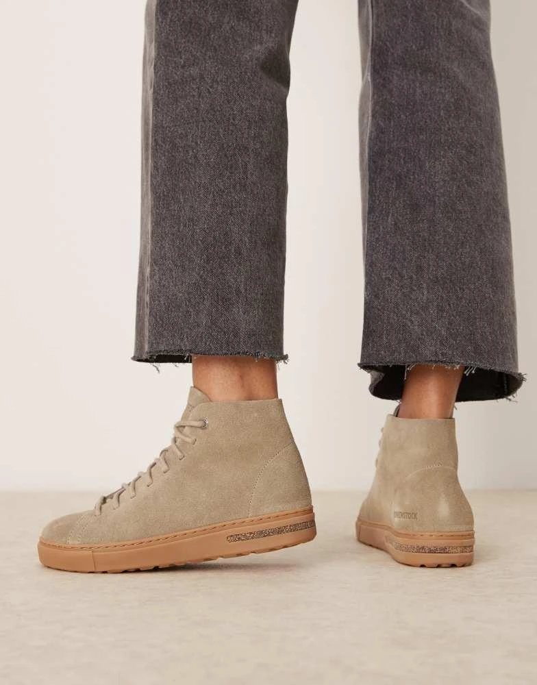 Birkenstock Birkenstock Unisex Bend mid trainers in taupe 4