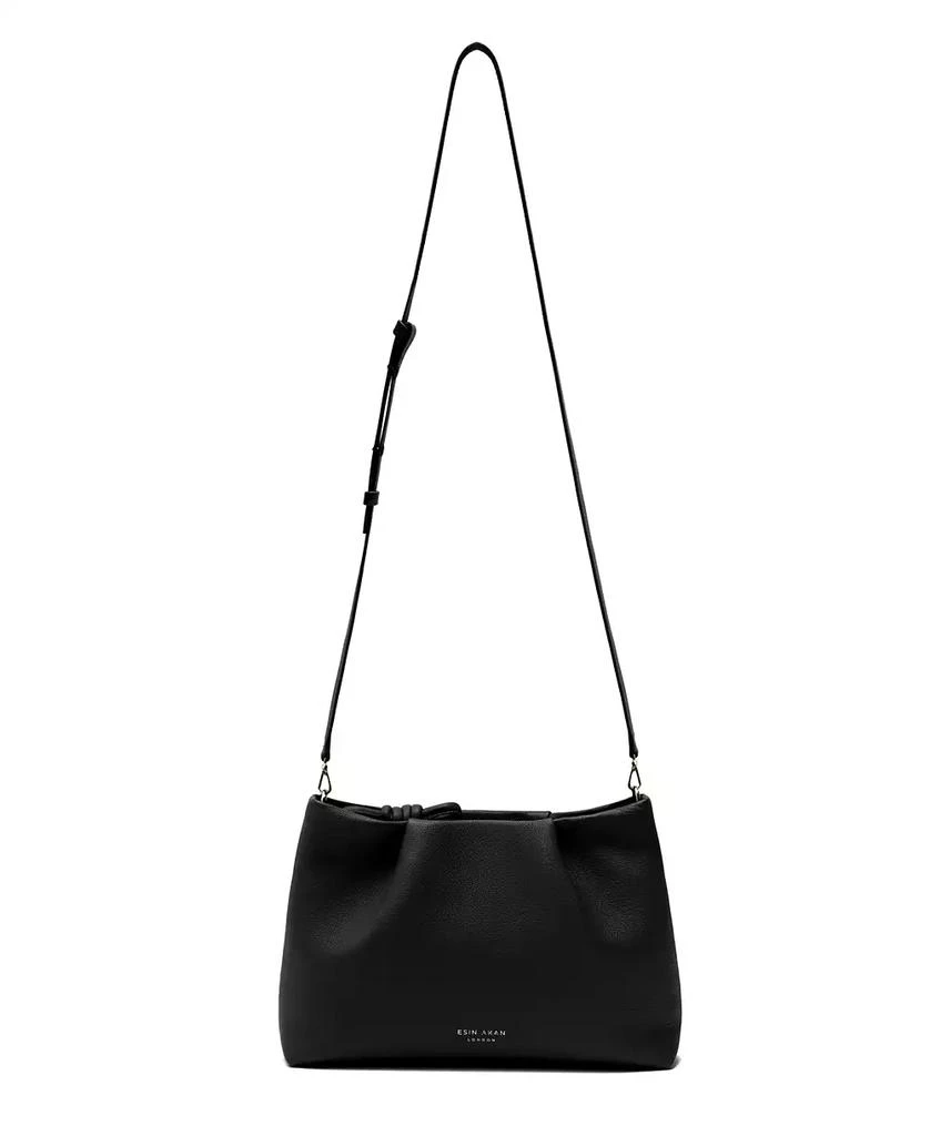 Esin Akan Midi Mayfair Leather Clutch Crossbody Bag 1