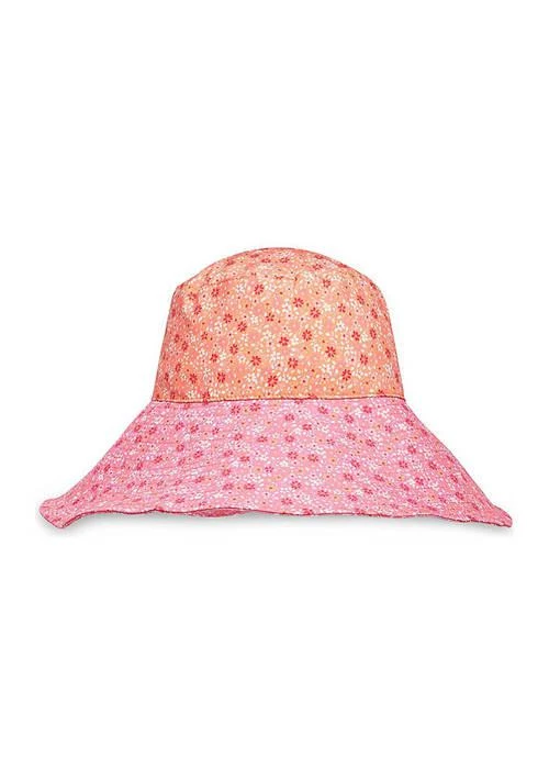 evie & emma Emma Oversized Floral Bucket Hat 1
