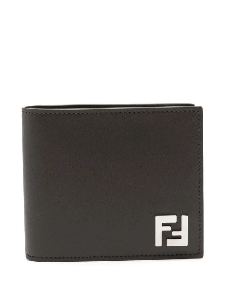 Fendi FF LOGO PLAQUE LEATHER WALLET 1