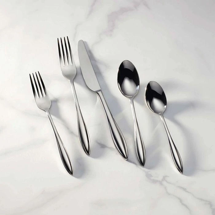 Lenox Sculpt 65-Piece Flatware Set 2