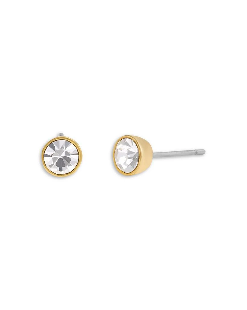 Coach Convertible Halo Stone Stud Earrings 4