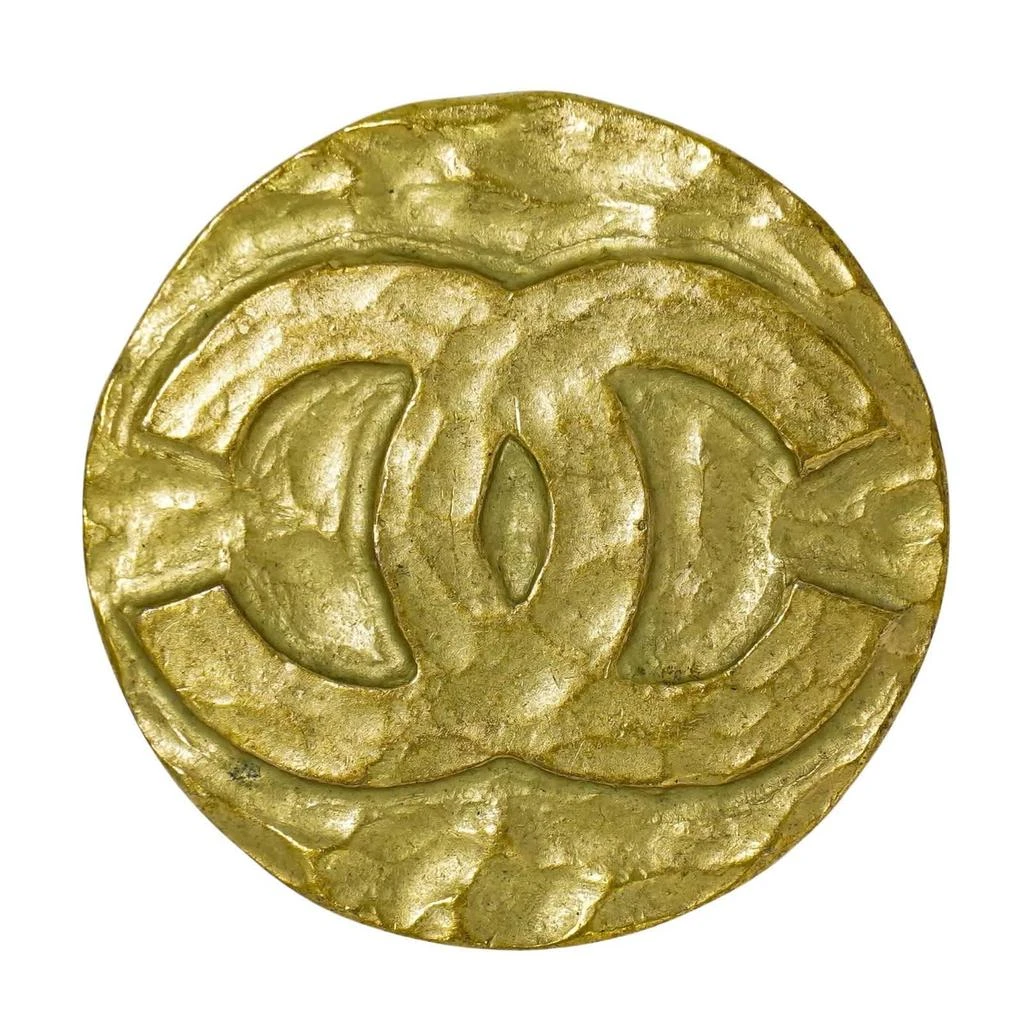 Chanel Cc Brooch Metal _Plated Brooch Jewelry (Pre-Owned)