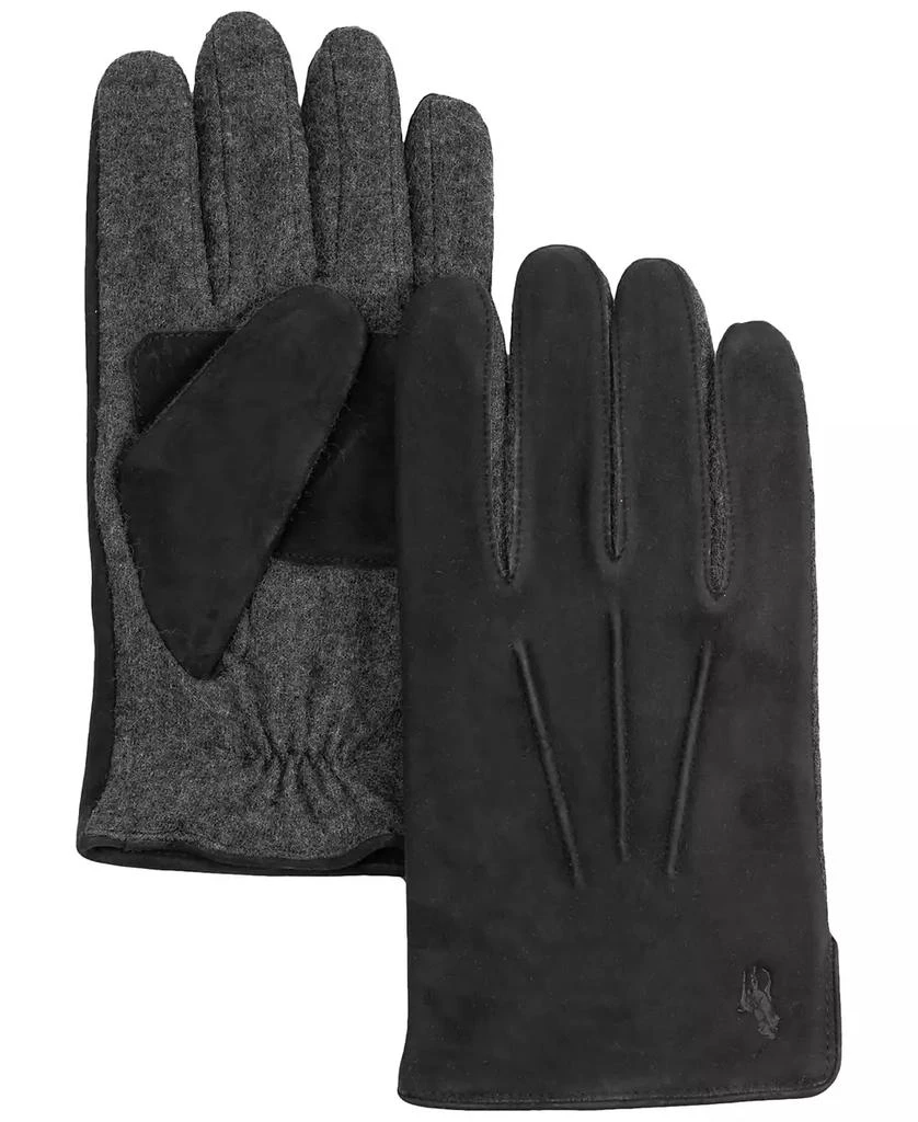 Ralph Lauren Men's Suede Hybrid Gloves 1