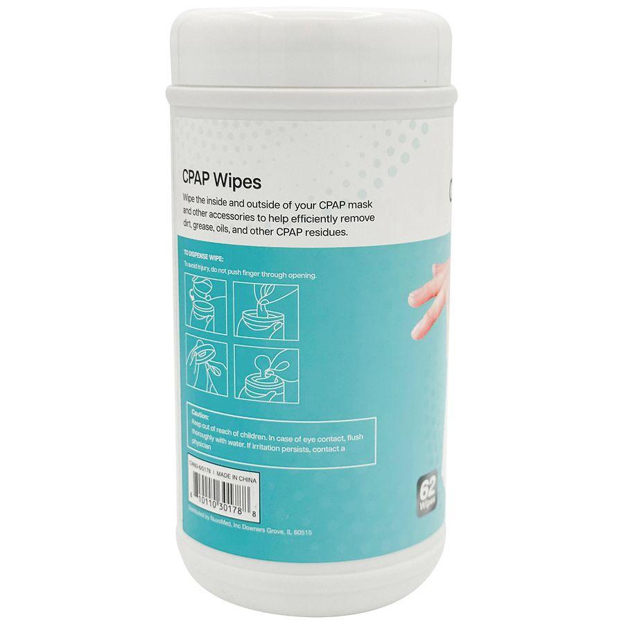 NuvoMed CPAP Wipes Unscented