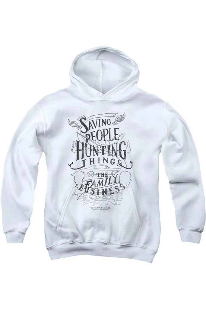 Gildan Supernatural Family Business Youth Pull Over Hoodie / Hooded Sweatshirt 1