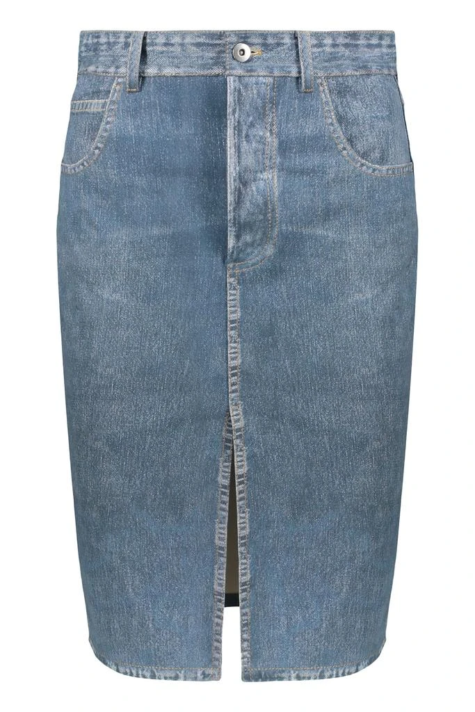 Bottega Veneta Printed Midi Skirt 1