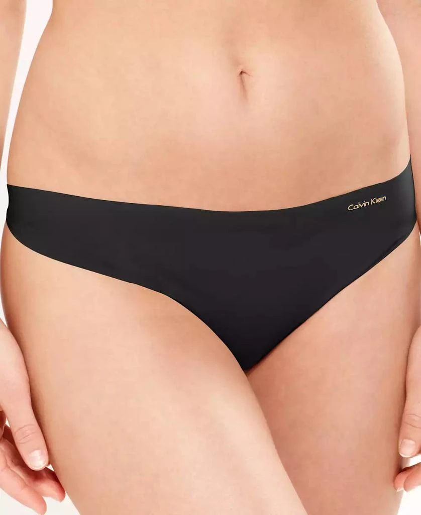 Calvin Klein Women's Invisibles Thong Underwear D3428 1