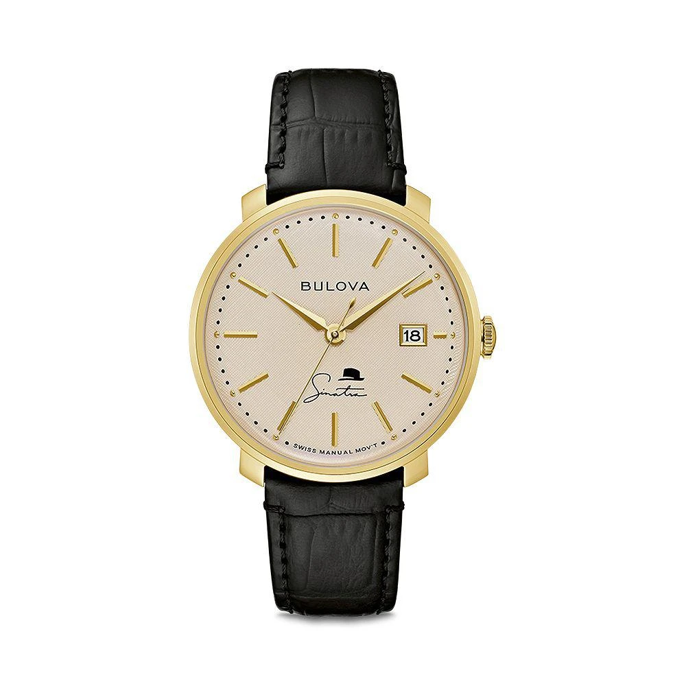 Bulova Frank Sinatra "The Best is Yet to Come" Watch, 40mm 1