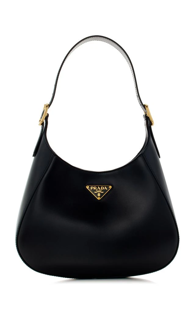 Prada Prada - Leather Shoulder Bag - Black - OS - Moda Operandi 1