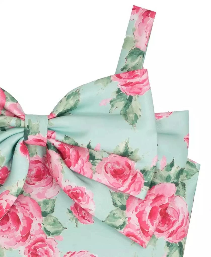 Rare Editions Girls
 7-16 Floral Mikado Hi-Lo Bow Dress 3