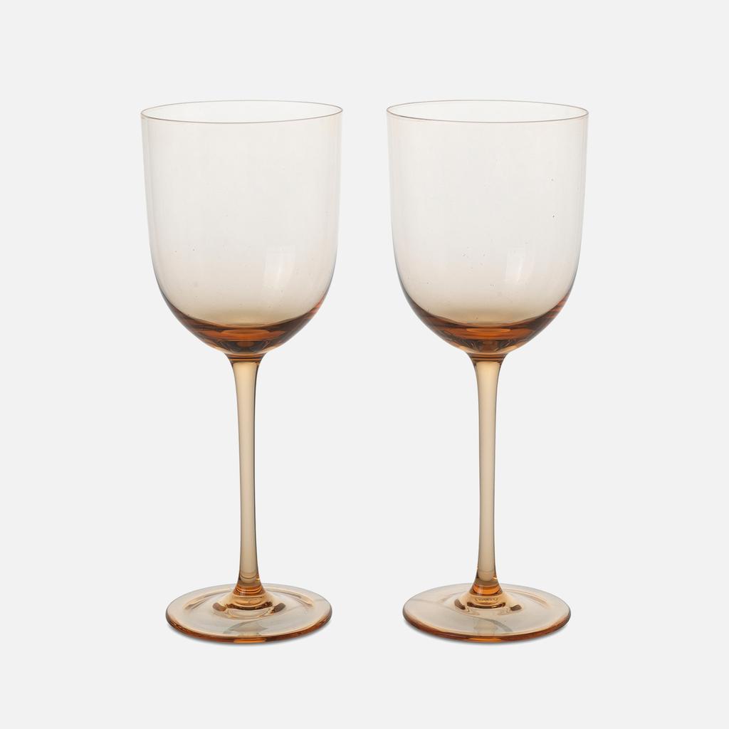 Ferm Living Ferm Living Host White Wine Glasses - Set of 2 - Blush