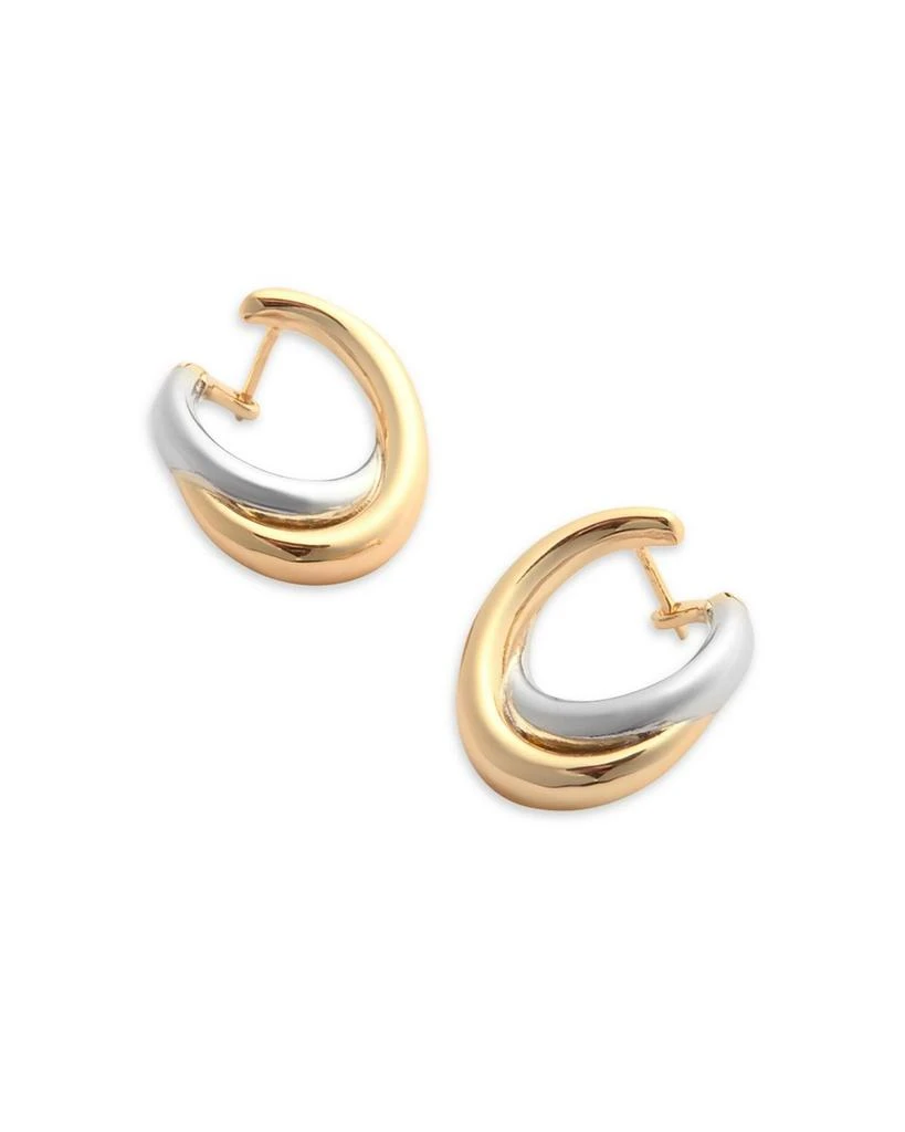Shashi Cassie Two Tone Twist Earrings 3