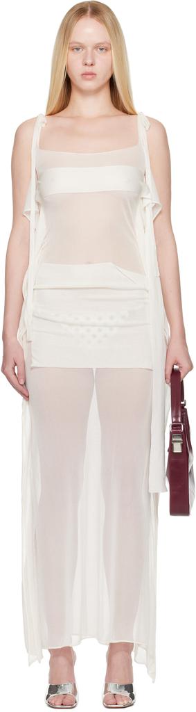 Paloma Wool White Zanic Maxi Dress