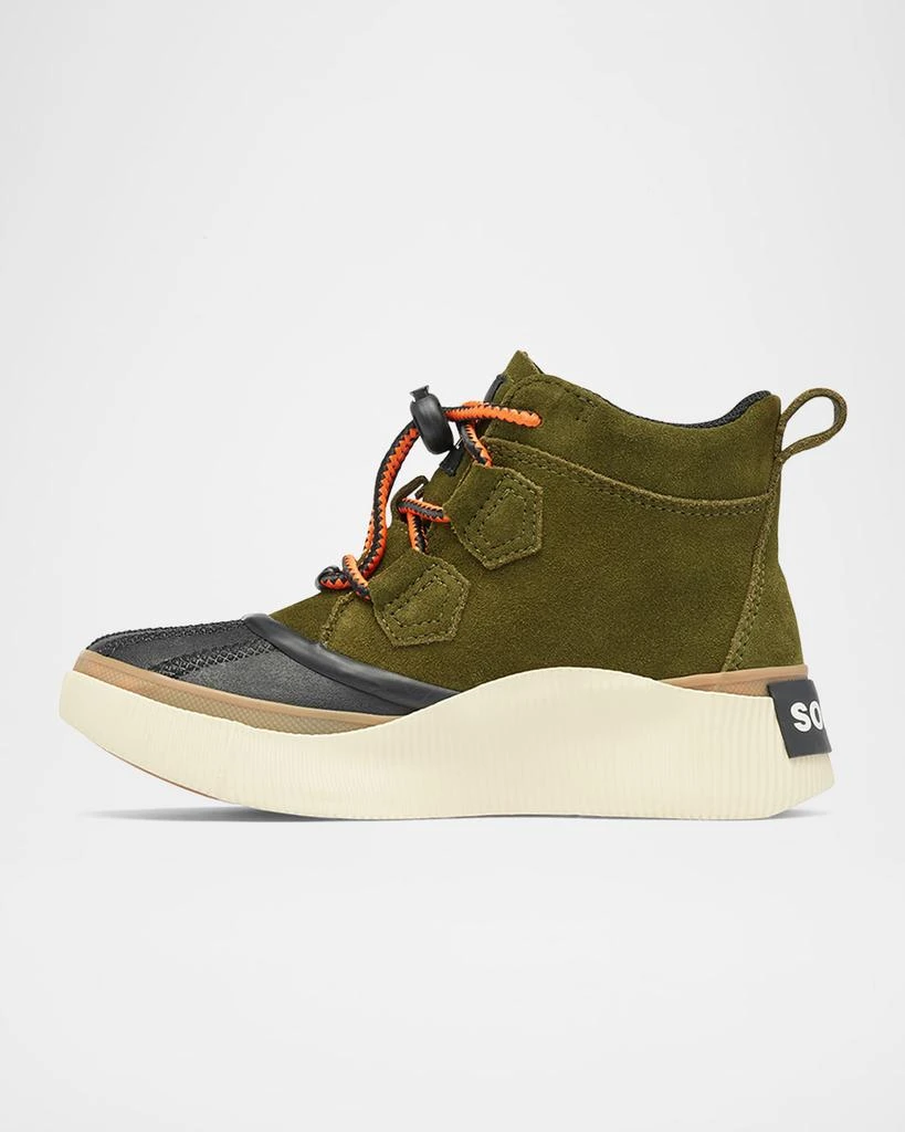 SOREL Kid's Out N About Waterproof Suede Boots, Kids 3