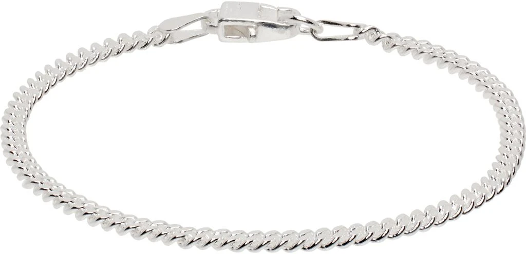 Hatton Labs Silver Classic Cuban S Bracelet