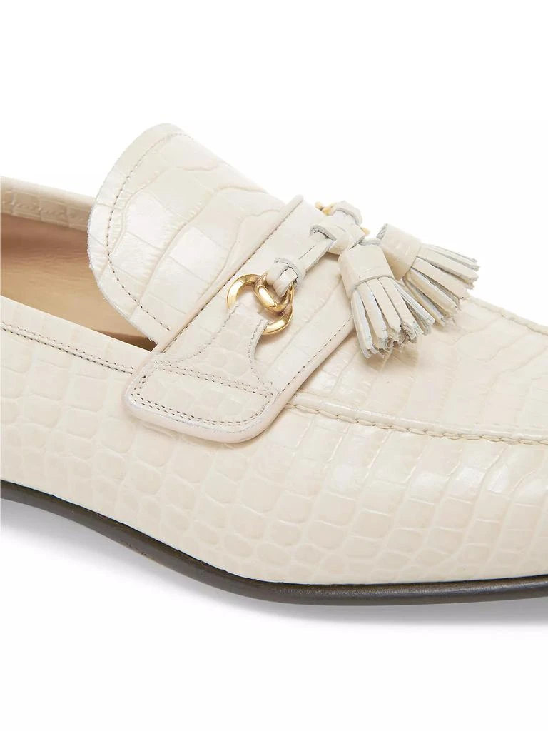 Tom Ford Alligator-Embossed Leather Loafers 6