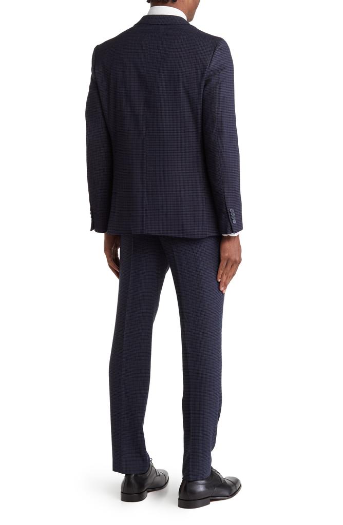 SAVILE ROW CO Check Two-Piece Suit