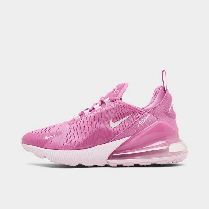 NIKE Girls' Big Kids' Nike Air Max 270 Casual Shoes 1