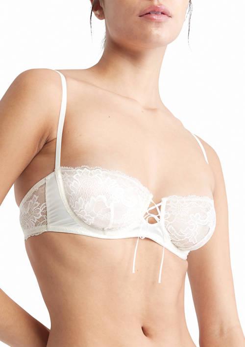 Calvin Klein Black Bridal Unlined Balconette Bra