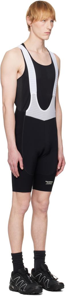 Pas Normal Studios Black & White Mechanism Pro Bib Shorts