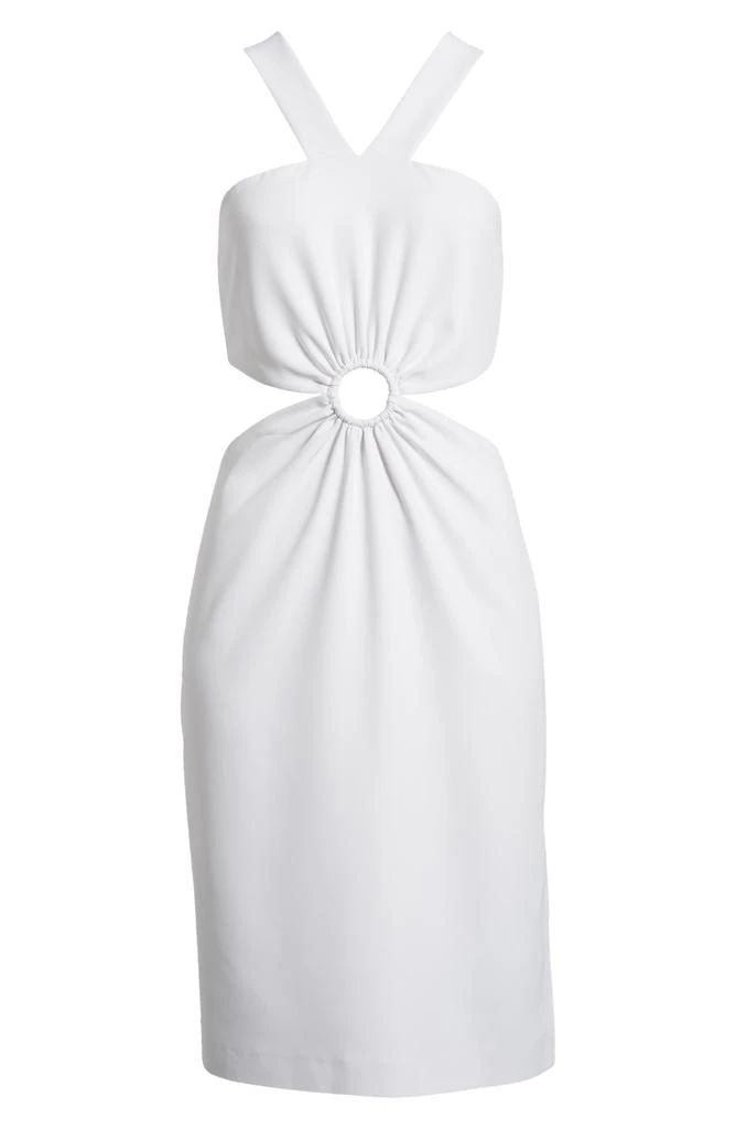 French Connection Echo O-Ring Cutout Sheath Dress 5