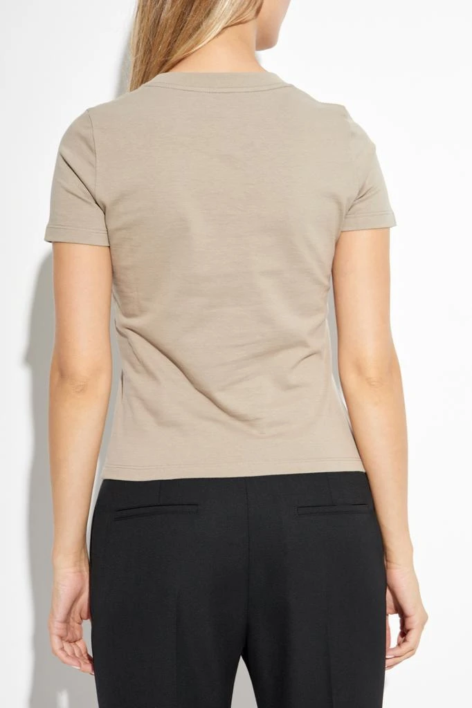 Chloé T-shirt with velvet logo finish 4