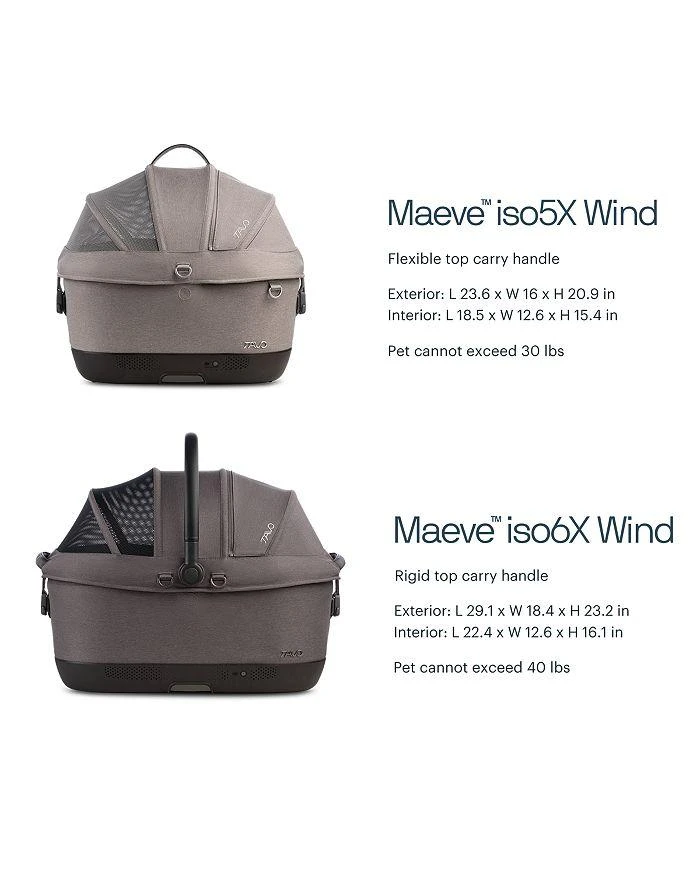 Tavo Maeve iso6X Wind Pet Car Seat 5