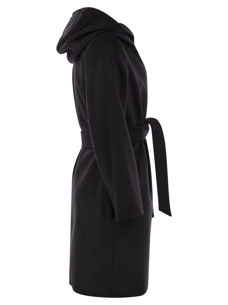 Max Mara Max Mara Studio Newmang Belted Hooded Coat 3