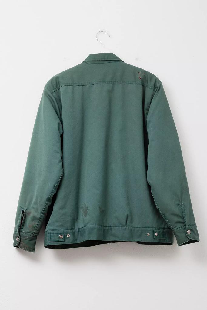 DICKIES Vintage 1990s Distressed Dickies Red Fur Lined Work Jacket