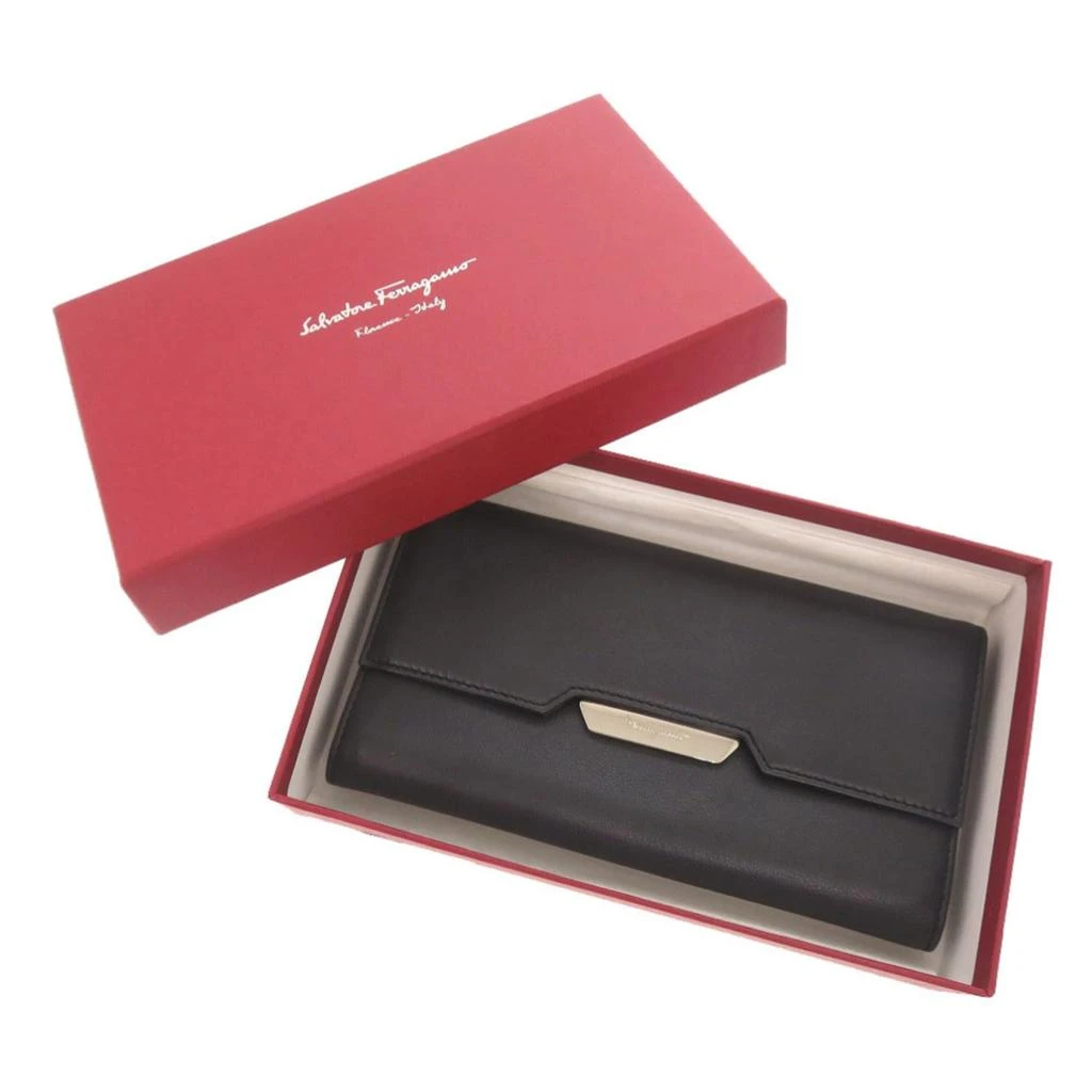 Salvatore Ferragamo Leather Wallet (Tri-Fold) (Pre-Owned) 2