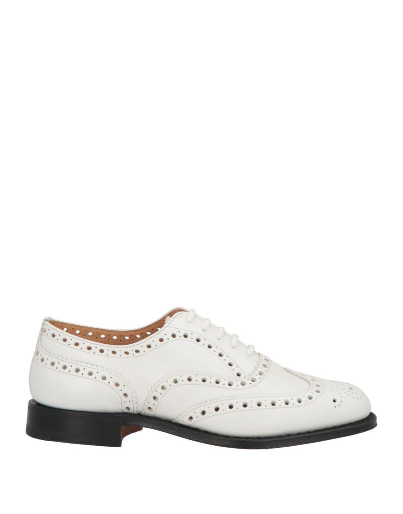 （美品）church's shannon 35.5 white Church's Church's Shannon Lace-Up Shoes - Dress Shoes