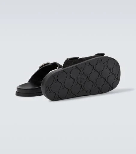 Gucci GG suede sandals 7