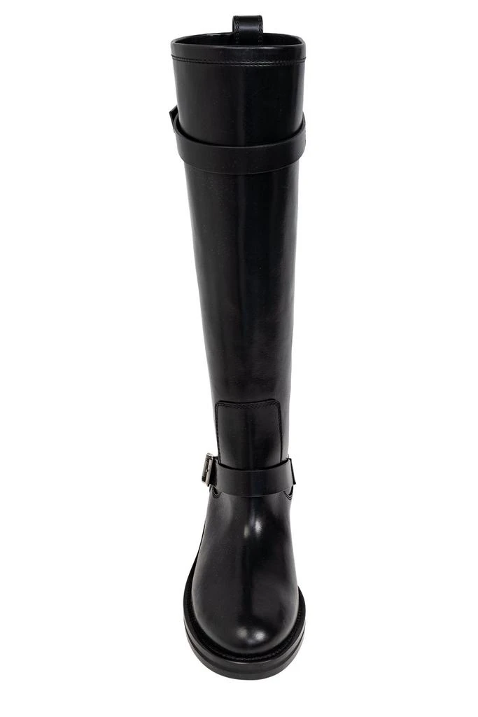 Yves Saint Laurent Saint Laurent River Round Toe Buckled Boots 4