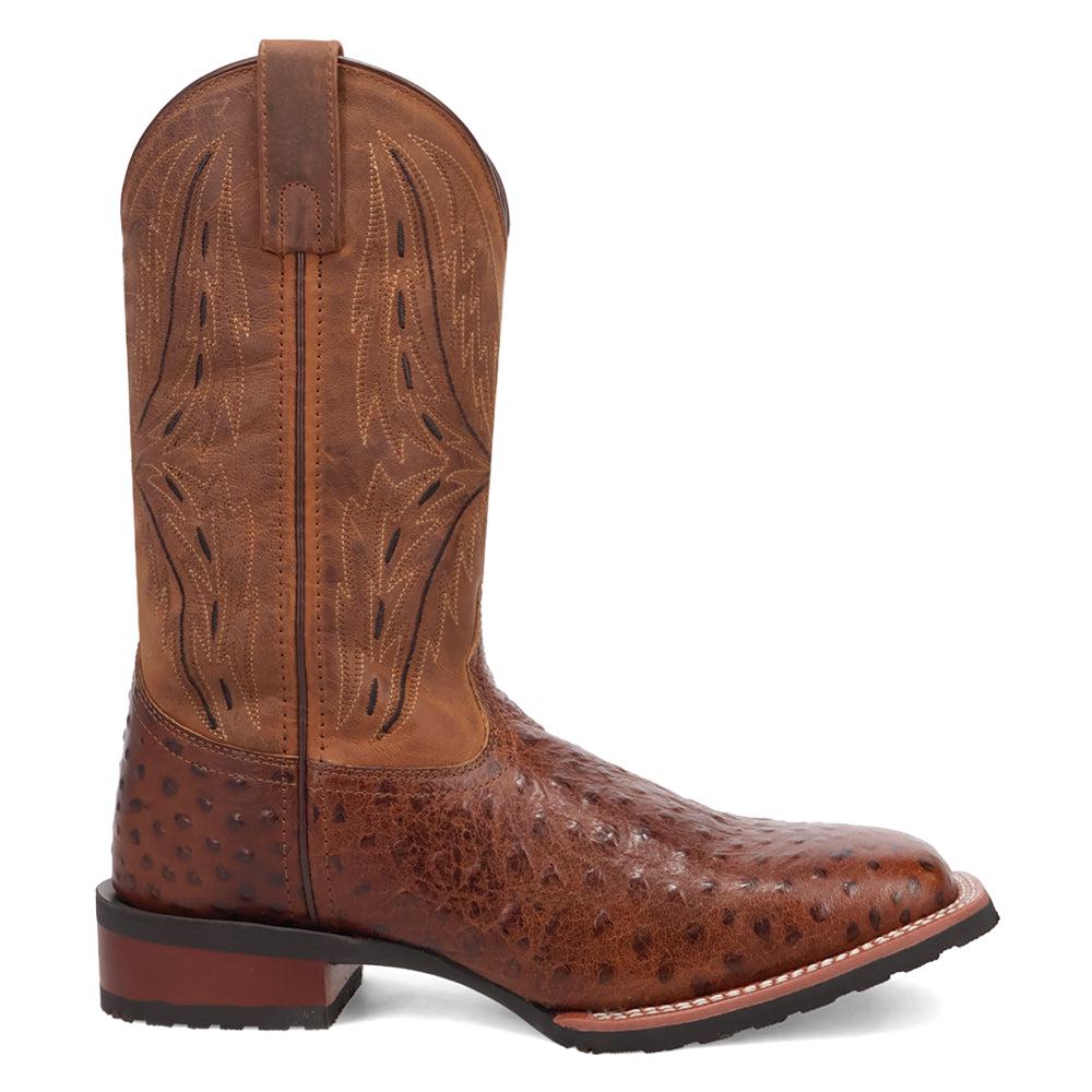 Laredo Stride Ostrict Print Square Toe Cowboy Boots