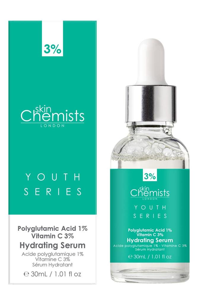 SKINCHEMISTS Polyglutamic Acid & Vitamin C Hydrating Serum - 30ml