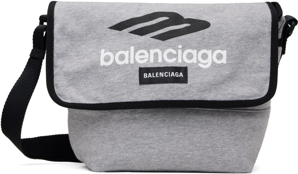 BALENCIAGA Explorer スモール刺繍 Messenger Bag Men's Explorer Messenger Bag Small in Black | Balenciaga US
